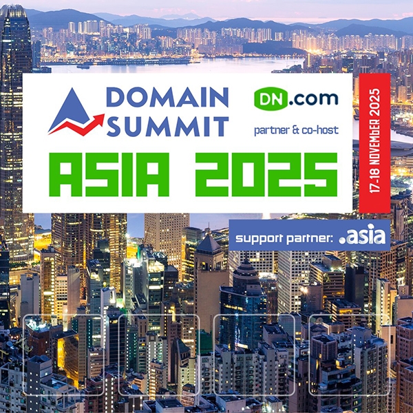 DN.com 攜手 Domain Summit，聯(lián)合舉辦 2025 亞洲域名峰會!