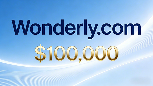 Wonderly.com以10萬美元二次成交，13年身價(jià)暴漲32倍!