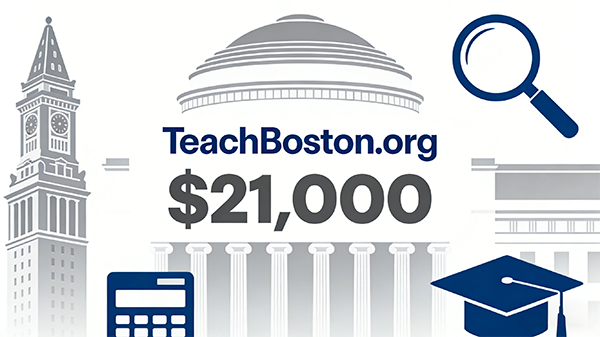 地域 + 教育雙重buff加持 TeachBoston.org以21,250美元成交!