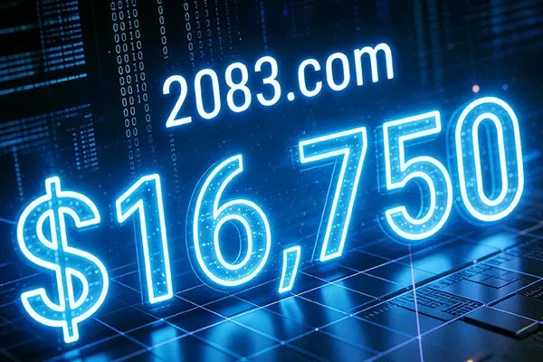 2083.com以16,750 美元成交，多賽道適配潛力引關注