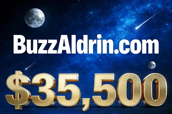 不止名人效應!BuzzAldrin.com35,500美元成交凸顯太空域名潛力