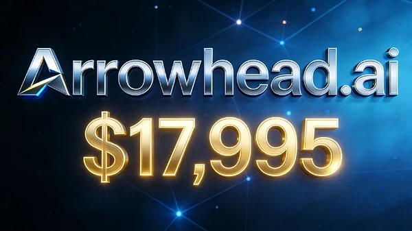 Arrowhead.ai以17,995美元成交，AI垂直領域域名成品牌布局新焦點
