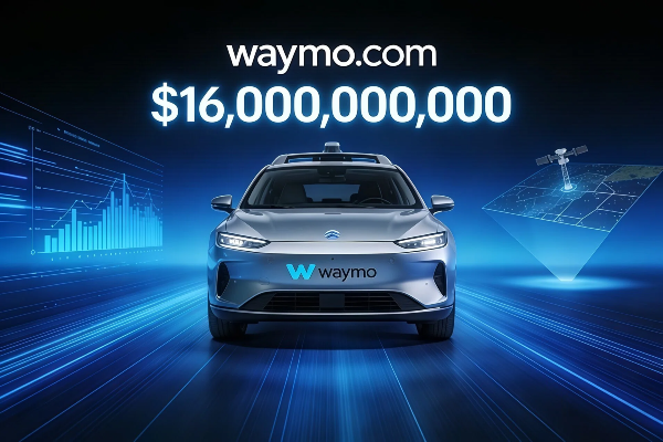 從隱秘收購到千億估值：waymo.com的域名布局史，揭秘科技巨頭的品牌遠見