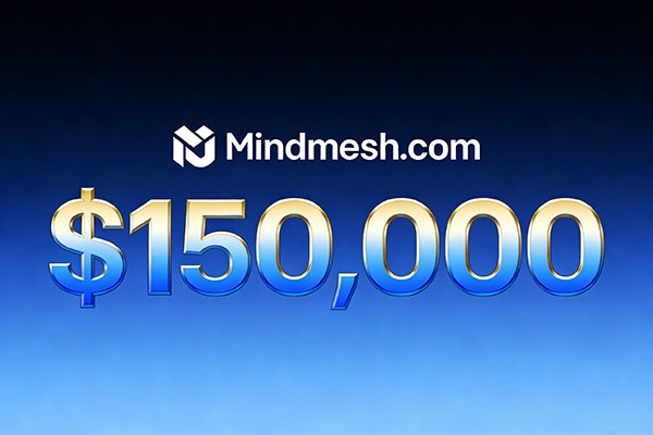 15萬(wàn)美元成交！Mindmesh.com精準(zhǔn)適配AI與協(xié)作賽道，數(shù)字資產(chǎn)價(jià)值凸顯
