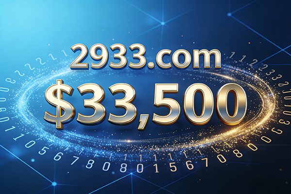 2933.com成交$33,500！數字.com批量爆發，DN平臺數字.ai好貨待售