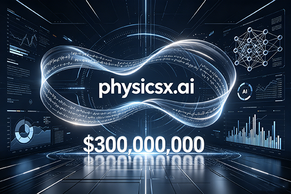 physicsx.ai 背后的價值：3億美元C輪融資背后，AI 企業(yè)為何偏愛品牌域名？