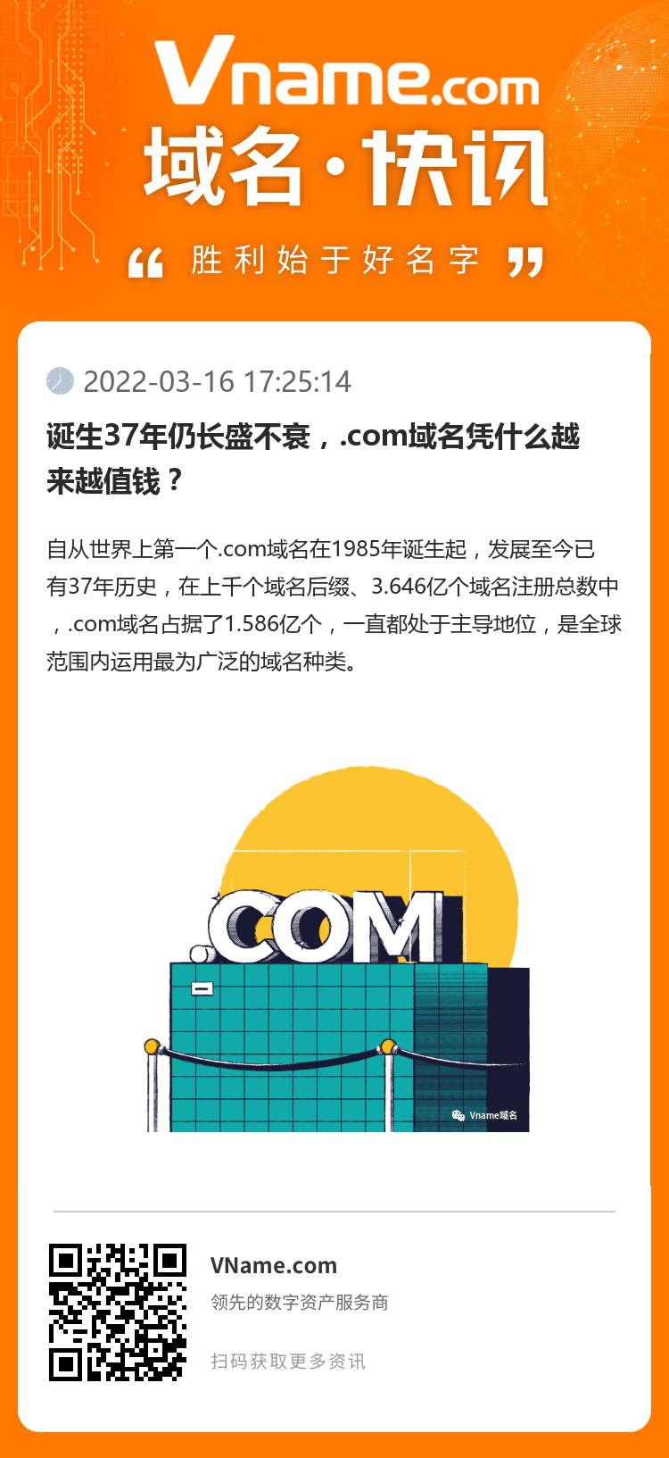誕生37年仍長盛不衰，.com域名憑什么越來越值錢？