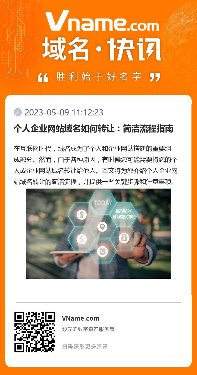 個人企業網站域名如何轉讓：簡潔流程指南