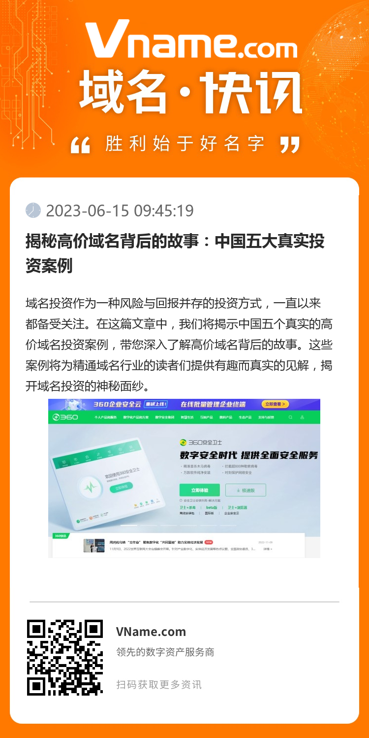 揭秘高價域名背后的故事：中國五大真實投資案例