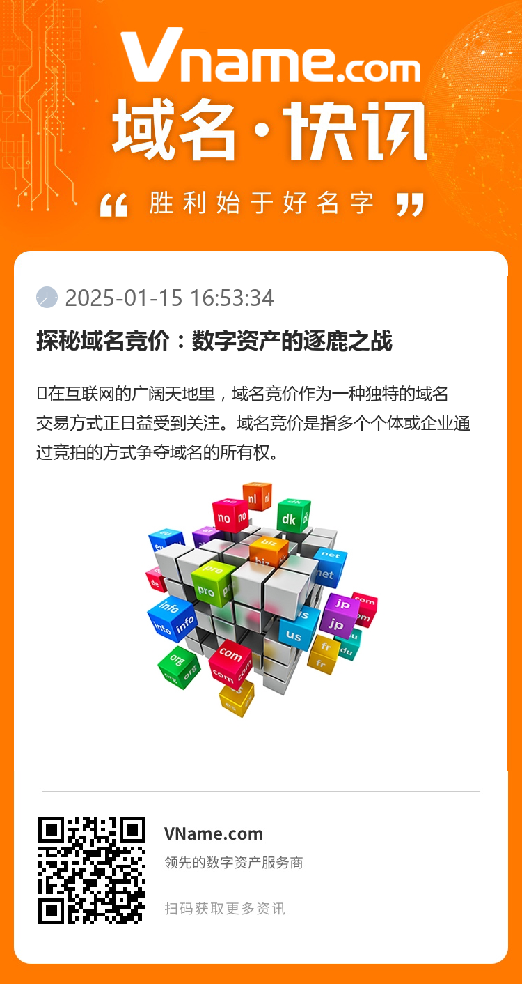 探秘域名競價：數字資產的逐鹿之戰