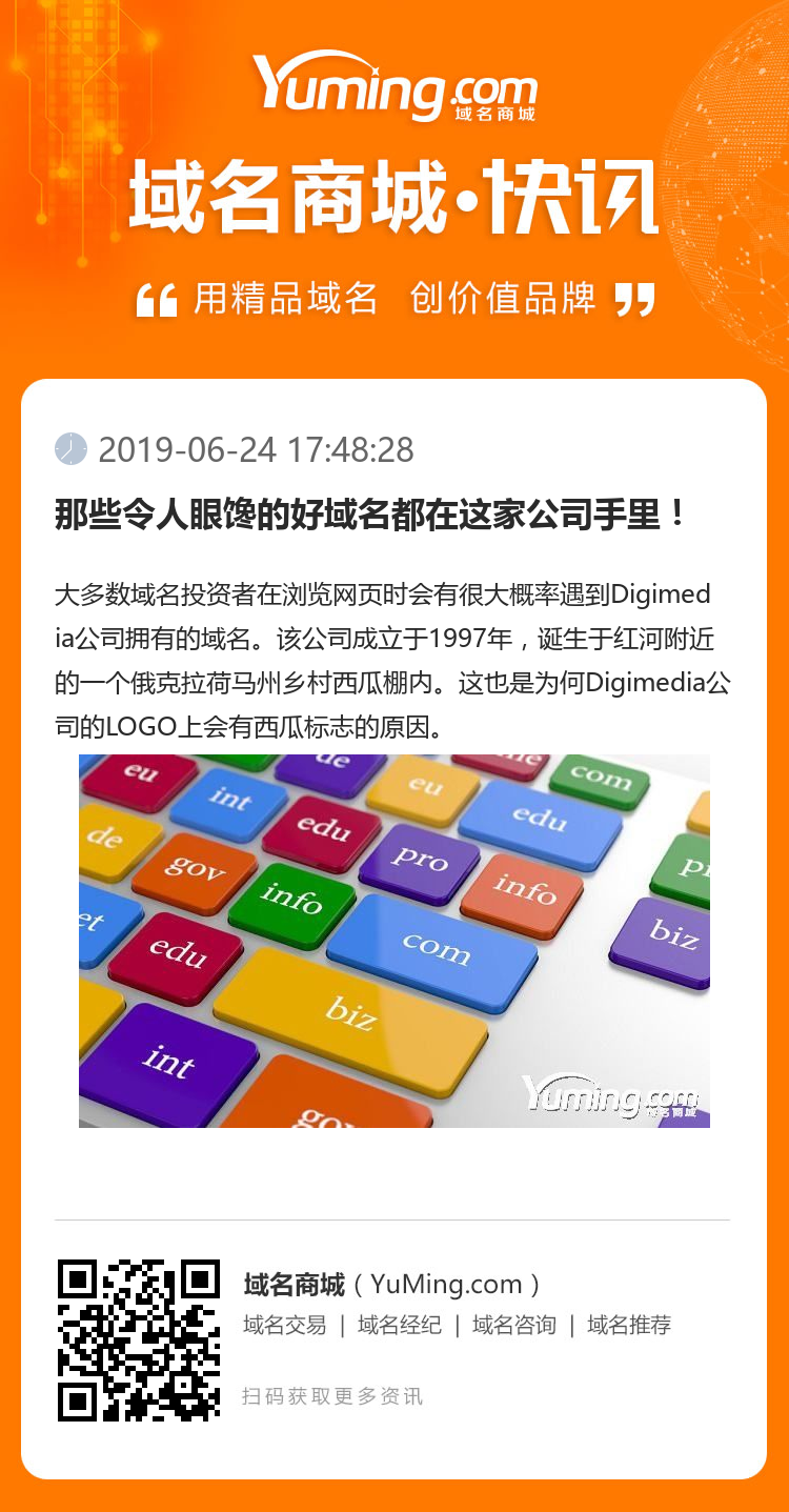 那些令人眼饞的好域名都在這家公司手里！